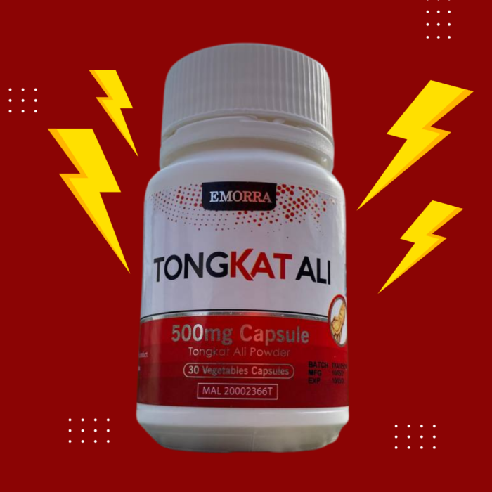 Emorra Tongkat Ali 30's Veg Caps - Image 3